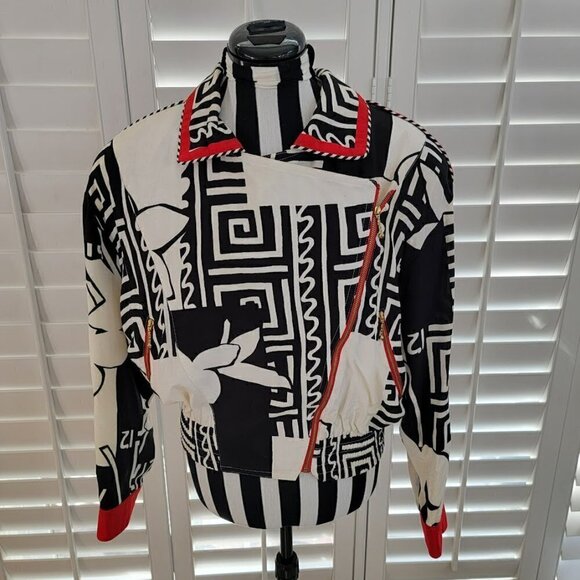 Super Cool Retro Dina Bar El Jacket for HI Tech - Vintage 90's - RARE! - Picture 2 of 12